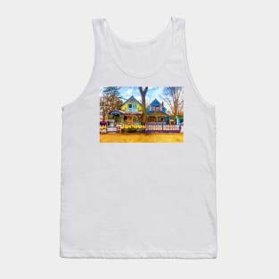 Victorian Gingerbread Cottages 1 Tank Top